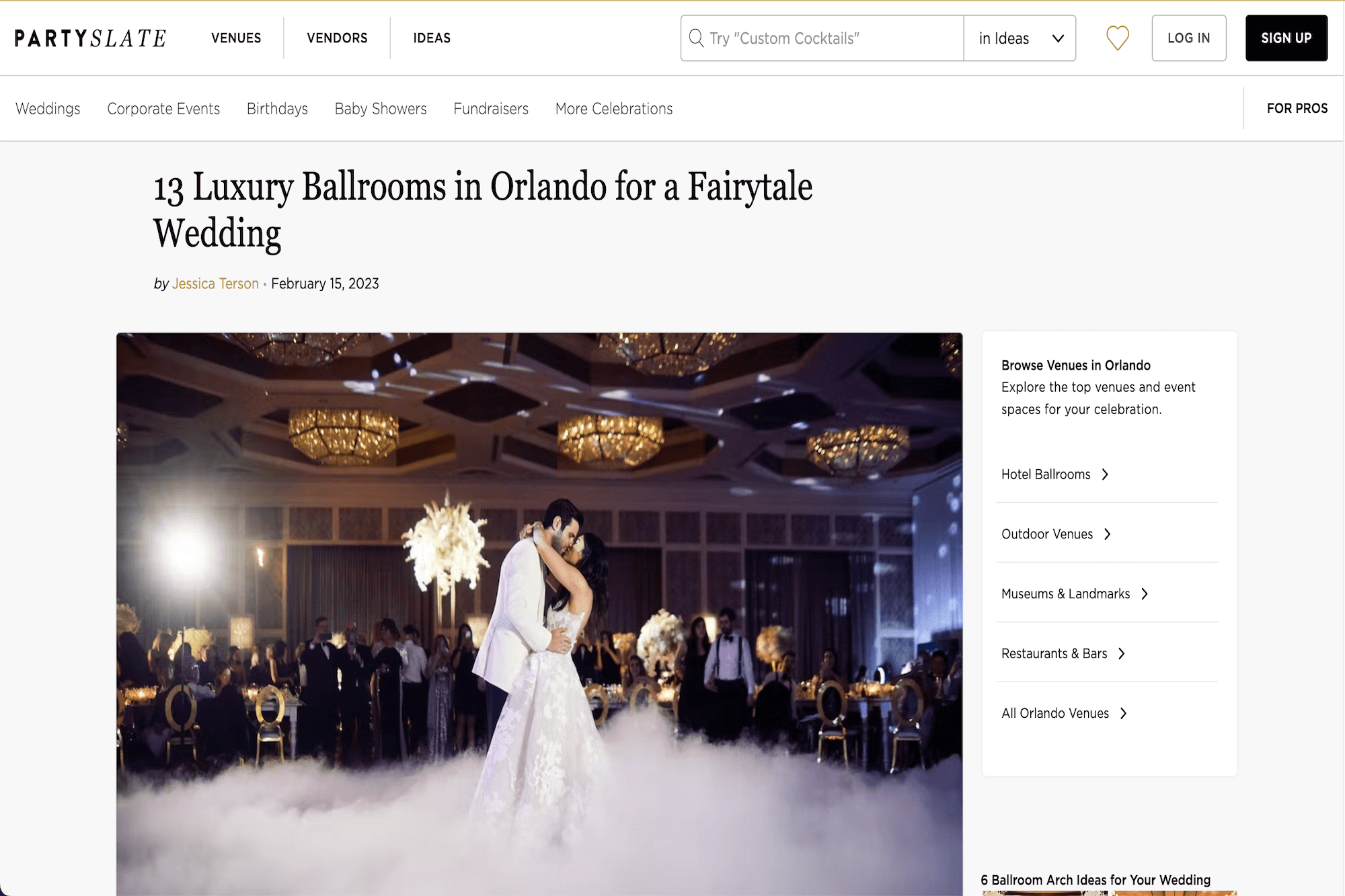 13 Luxury Ballrooms in Orlando for a Fairytale Wedding